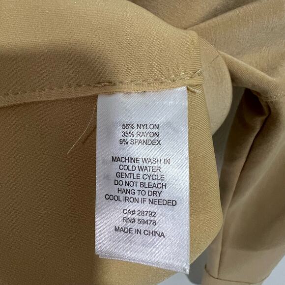 Joie Camel Tan Cropped Knit Utility Jacket with Gold Buttons  Size Medium - Picture 8 of 8